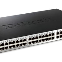 D-Link 48-Port 10/100/1000Mbps with 4 Combo SFP Smart Switch. D-Link Consumer