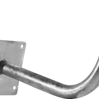 Wall Bracket - 90 Degree Bend - 38mm diameter