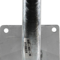 Wall Bracket - 90 Degree Bend - 38mm diameter