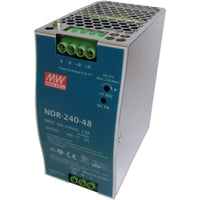 Mean Well - AC-DC Single output Industrial DIN rail power supply-MW-NDR-240-48