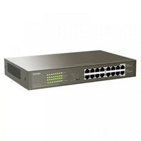 Tenda 16-Port Fast Ethernet Switch with 16-Port PoE | TEF1118P-16-150W