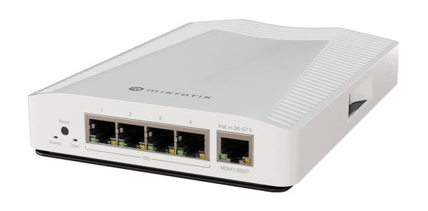 MikroTik Cloud Router Switch 4 Port 10Gbps with PoE Input | CRS304-4XG-IN-MT-RBCRS304-4XG-IN