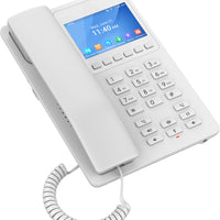 Grandstream 2 Line 3.5'' Color LCD WiFi 6 Hotel Phone White | GHP630W