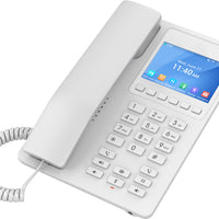 Grandstream 2 Line 3.5'' Color LCD WiFi 6 Hotel Phone White | GHP630W