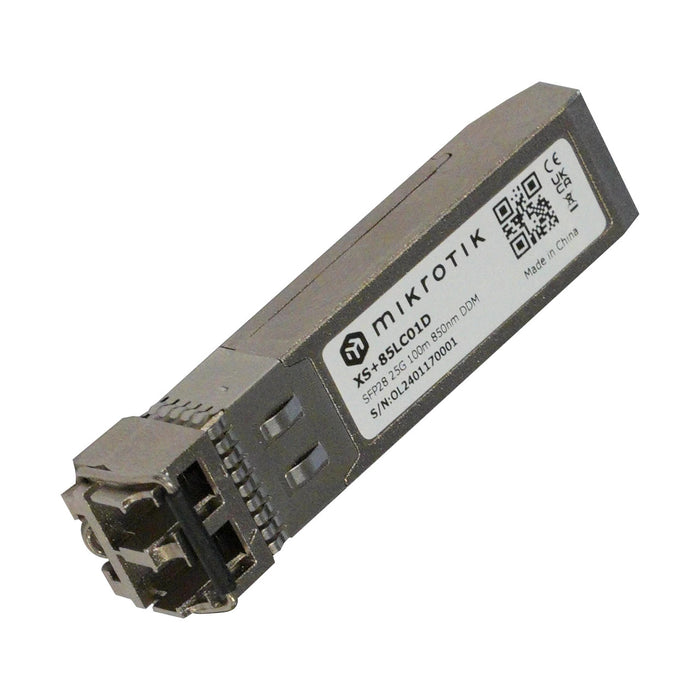 MikroTik 1.25G SFP, 10G SFP+ and 25G 100M MM SFP28 Module | XS+85LC01D