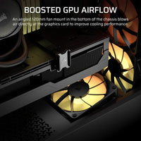 3200D RS ARGB Mid-Tower PC Case; 3x RS120 ARGB fans incl - Smoke.