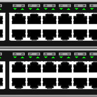 Grandstream GWN7816P 48-Port Gigabit Ethernet Managed PoE Switch with SFP+ Ports for Business Networks. Stackable, Cloud Managed.