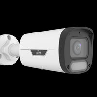 UNIVIEW 2MP Bullet IP Camera IPC2312LE-ADF28KM-WP. Security Camera w/ Built-in Mic, PoE & 512GB SD Card Support.