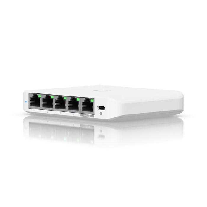 Ubiquiti UniFi Flex Mini 2.5Gbps 5 Port Switch | USW-Flex-2.5G-5-UB-USW-FLEX-MINI-2.5G