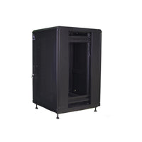 Acconet 18U Unassembled Floor Standing 600mm Cabinet Perforated-AC-CAB-18U600-FL