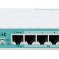 MikroTik hEX (E50UG) - Desktop Router with 5 Gb and 1 USB port-MT-RBE50UG