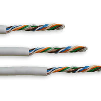 Essential CAT5e Indoor Ethernet Cable 305m Grey Solid Copper UTP Pull Box | CAT5-305-GEN-SC