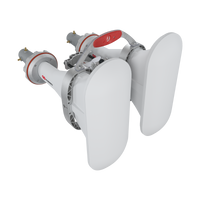 RF Elements 5GHz 60° 4x4 Asymmetrical Horn Antenna | RF-AH-4X4-SMA60-RF-AH-4X4-SMA60