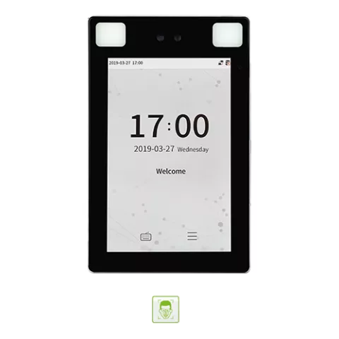 ZKTeco - 2MP WDR Outdoor & Vandal-Resistant Facial and Palm Recognition Access Control Terminal-ZK-PROFACE-X