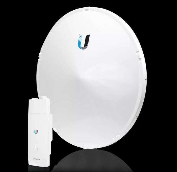 Ubiquiti UISP airFiber 11GHz Dish Radio and Duplexer Kit Includes POE Injector | AF11-Complete-LB