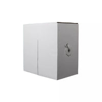 Essential CAT5 UV Outdoor Ethernet Cable 305m Black Solid Copper SF/TP Roll | CAT5U-305-GEN-SC