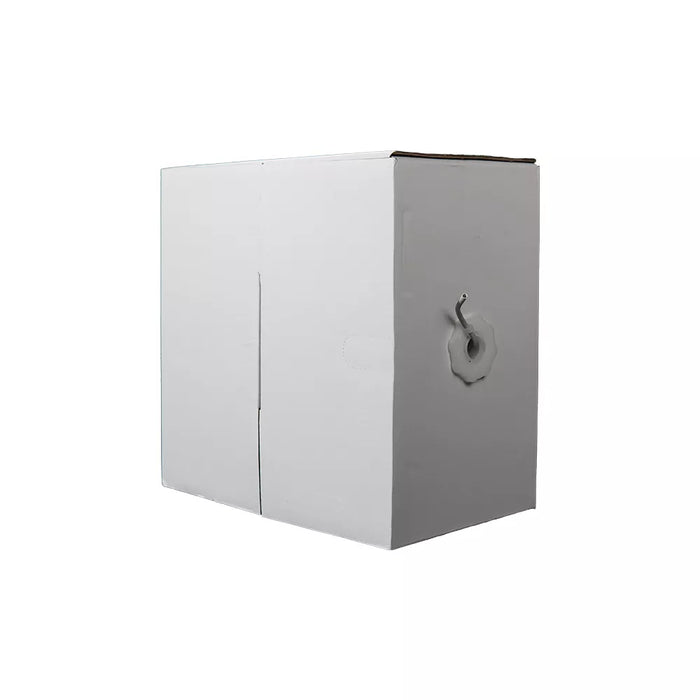 Essential CAT5 UV Outdoor Ethernet Cable 305m Black Solid Copper SF/TP Roll | CAT5U-305-GEN-SC