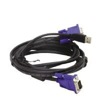 D-Link 18m VGA & USB-A KVM Cable Set