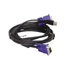D-Link 18m VGA & USB-A KVM Cable Set