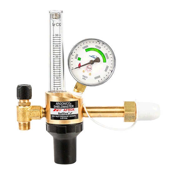 Afrox SHIELDMASTER FLOWMETER 30LPM CO2/AR W003037