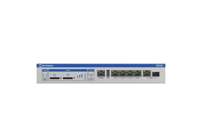 Teltonika WiFi 5 Enterprise Rack-Mountable SFP/LTE Router | RUTXR1-TTK-RUTXR1