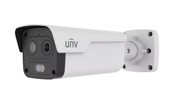 Uniview UNV 4MP Thermal Dual Spectrum Bullet IP Camera 6mm(7mm Thermal) | TIC2A32SA-F7-4F6AC-I1-UN-IPC2A-THERMAL