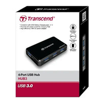 TRANSCEND USB3.0 - 4 PORT HUB - POWERED Transcend