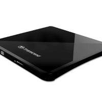 TRANSCEND 8X ULTRA-SLIM USB DVD-RW - BLACK