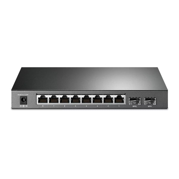 TP-Link JetStream 10-Port Gigabit Smart Switch with 8-Port PoE+ | TP-SG2210P-TP-SG2210P
