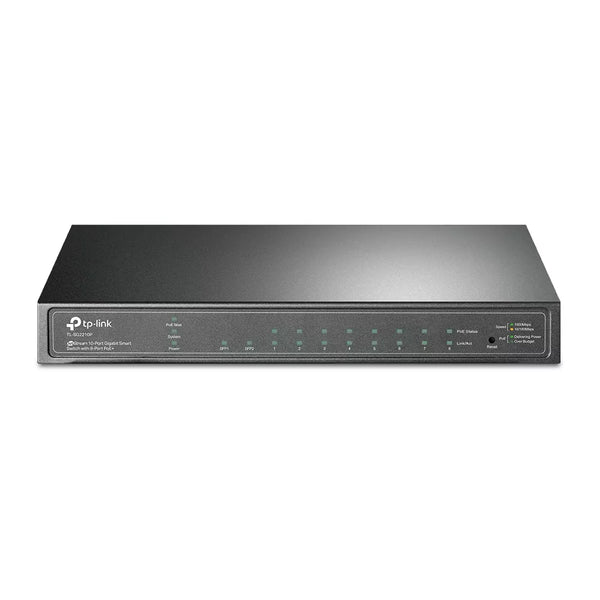 TP-Link JetStream 10-Port Gigabit Smart Switch with 8-Port PoE+ | TP-SG2210P-TP-SG2210P