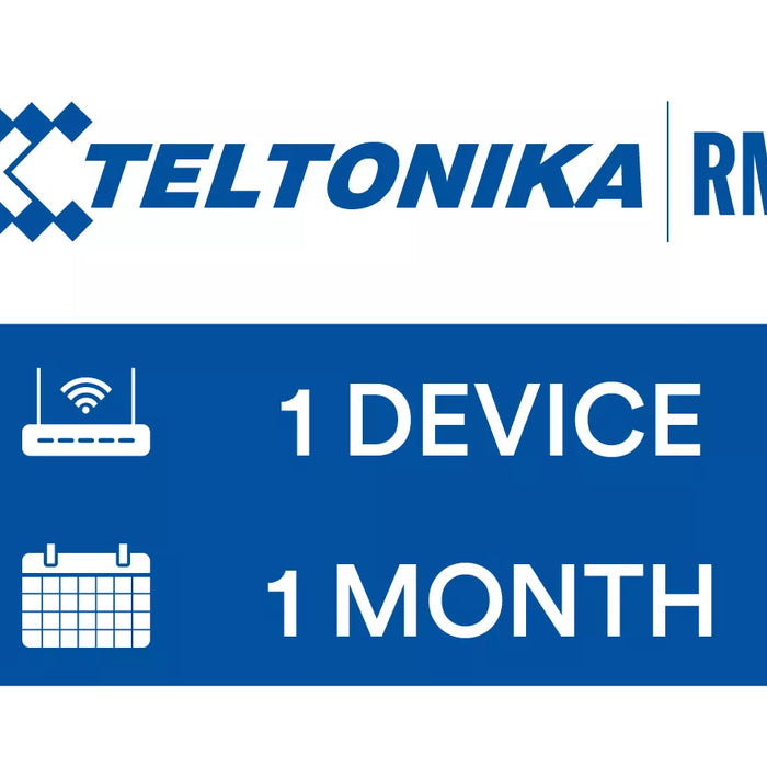 Teltonika RMS License, 1 device credit, 1 month| RMSCREDIT000-TTK-RMS-LIC-1