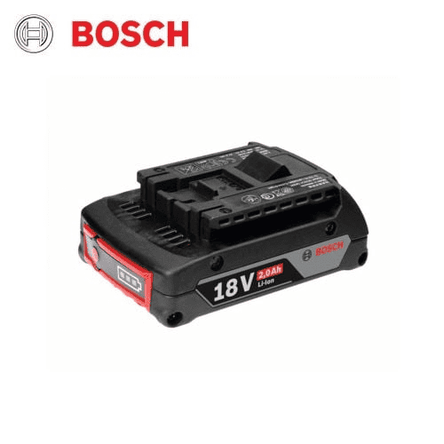 Bosch 18V Battery Pack GBA 18V 2.0Ah - 1600A01921: Compact, Lightweight, Durable Li-ion Battery with CoolPack Technology