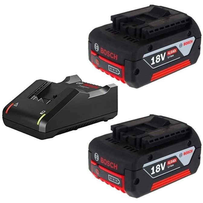 Bosch | Professional Battery Starter Set GAL 18V-40 +2 X 4,0Ah - 1600A019S0