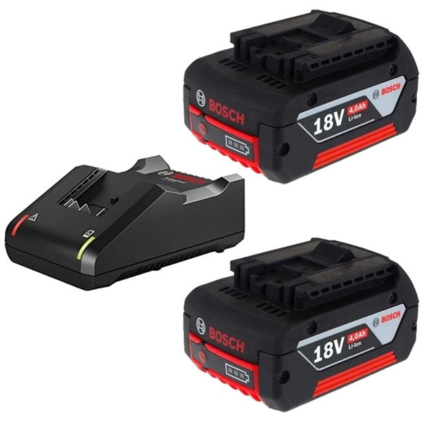 Bosch | Professional Battery Starter Set GAL 18V-40 +2 X 4,0Ah - 1600A019S0