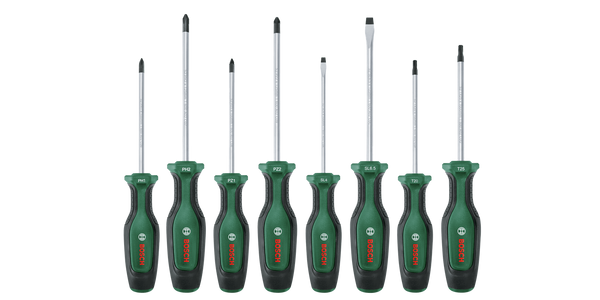 Bosch Screwdriver Set 8-Piece - 1600A02BX8
