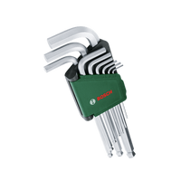 Bosch Hex Key Set 9-Piece - 1600A02BX9