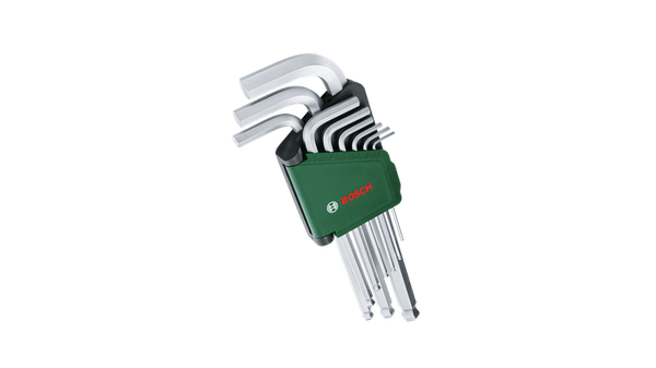 Bosch Hex Key Set 9-Piece - 1600A02BX9