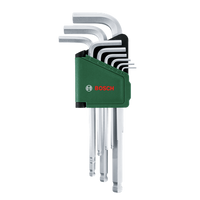 Bosch Hex Key Set 9-Piece - 1600A02BX9