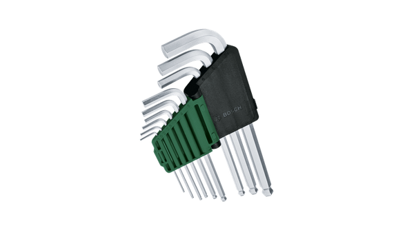 Bosch Hex Key Set 9-Piece - 1600A02BX9