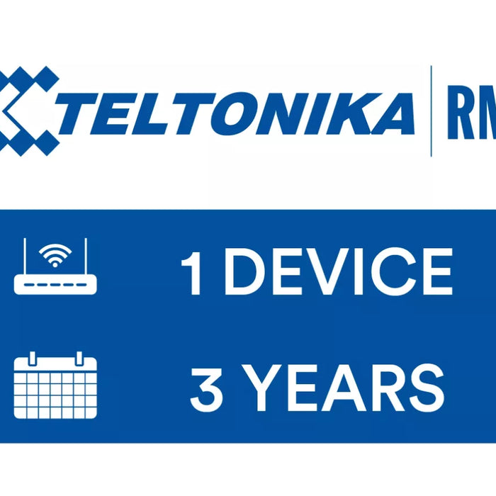 Teltonika Remote Management Pack License, 1 device, 3 years | RMS3Y-TTK-RMS-LIC-3Y