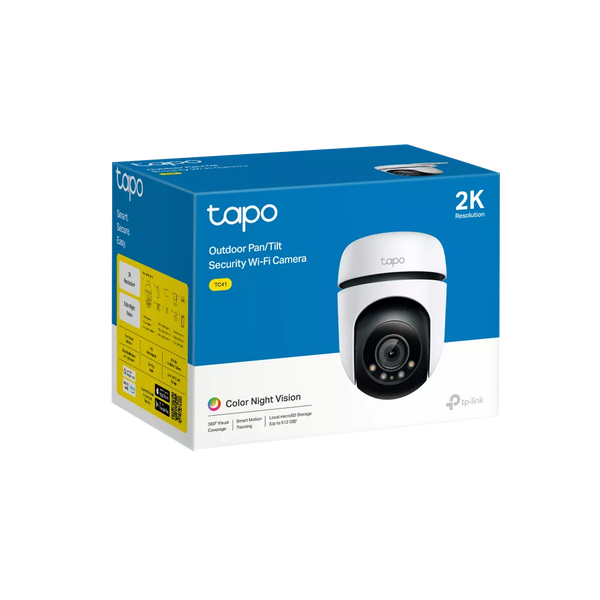 TP-Link Tapo Outdoor Pan/Tilt Security WiFi Camera | TC41-TP-TAPO-TC41