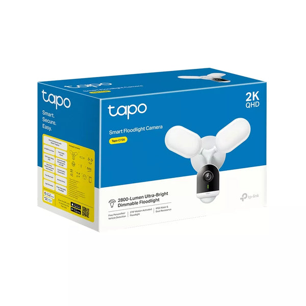 TP-Link Tapo Outdoor Smart Wi-Fi Floodlight Camera | Tapo C720-TP-TAPO-C720