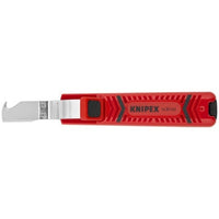 Knipex CABLE STRIPPER WITH KNIFE & HOOK BLADE 8 - 28MM - KPX1620165SB