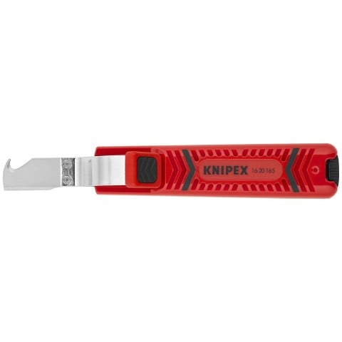 Knipex CABLE STRIPPER WITH KNIFE & HOOK BLADE 8 - 28MM - KPX1620165SB