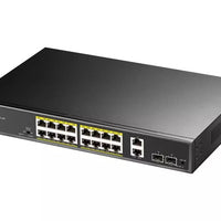 Cudy 16 Port Gigabit, PoE 180W, 2SFP Switch | GS1018PS2