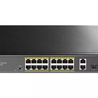 Cudy 16 Port Gigabit, PoE 180W, 2SFP Switch | GS1018PS2