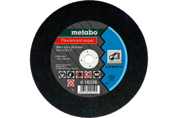 Metabo Flexiamant Super 350 X 3.0 X 25.4 Steel, TF 41 - 616338000
