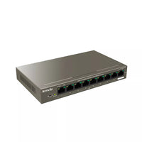 Tenda 9-Port Fast Ethernet Desktop Switch with 8-Port PoE | TEF1109P-8-102W