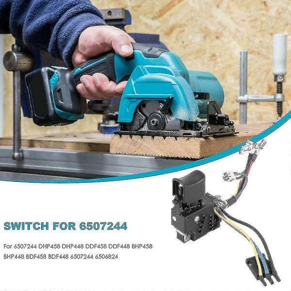 Switch for Makita 6507244 - 650724-4