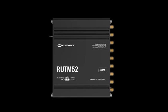 Teltonika Dual 5G Industrial Router | RUTM52